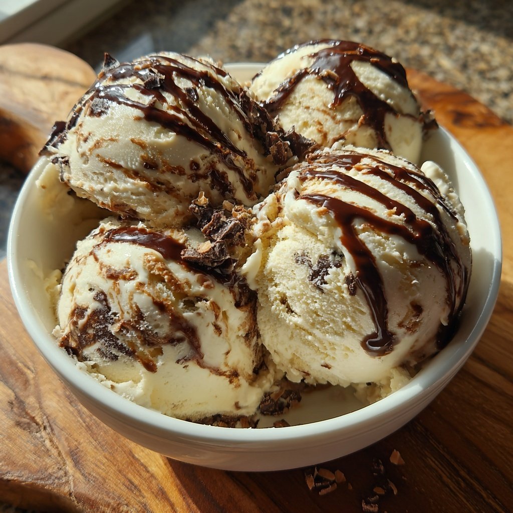 Kokos Schoko Eiscreme Rezept