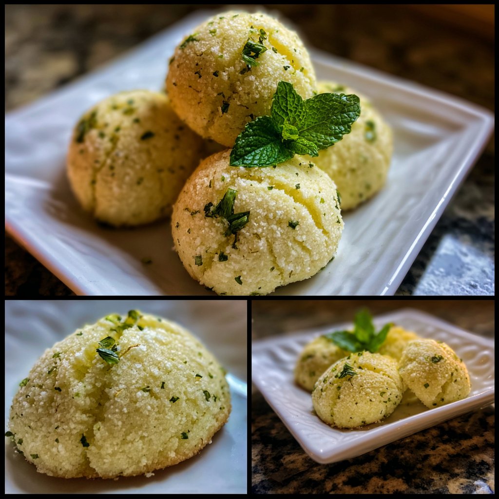 Erfrischende Minze-Zitronen-Kekse