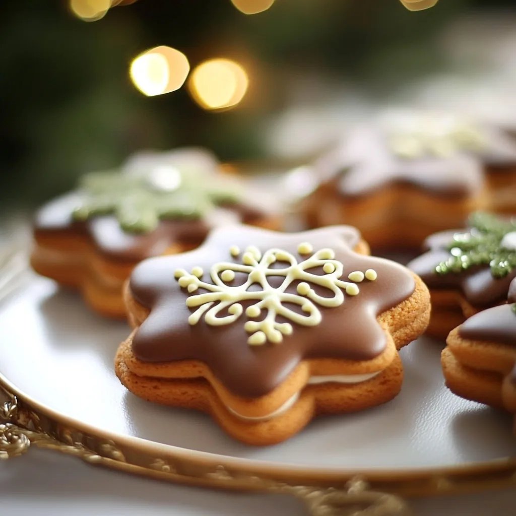 Mozartplätzchen als Weihnachtsplätzchen