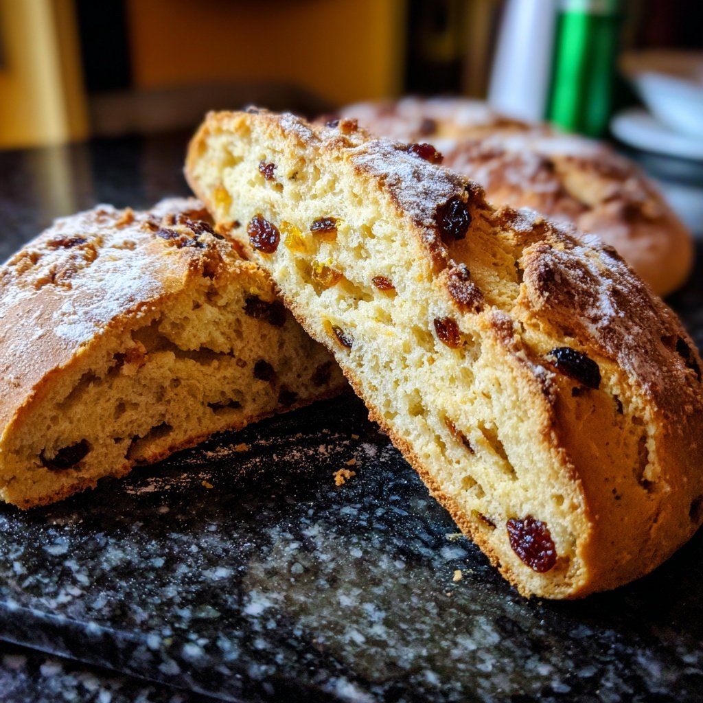 Zimt Rosinen schnelles Brot