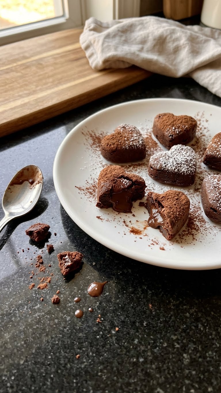 Mini Herz Schokoladen Genuss