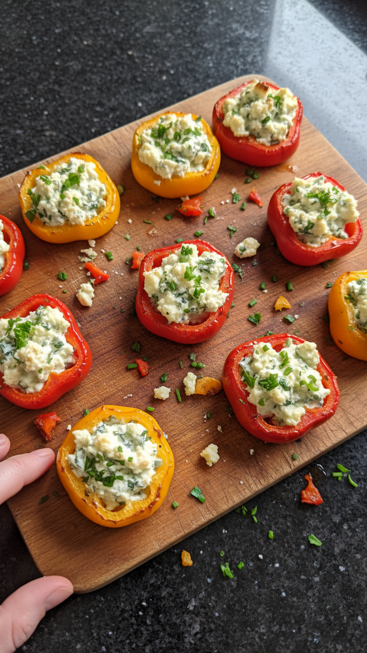 Mini Paprika Häppchen