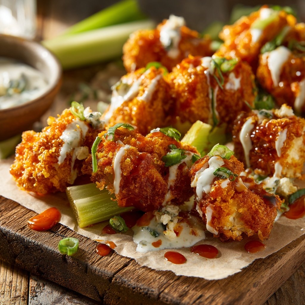 Buffalo Hähnchen Sellerie Sticks