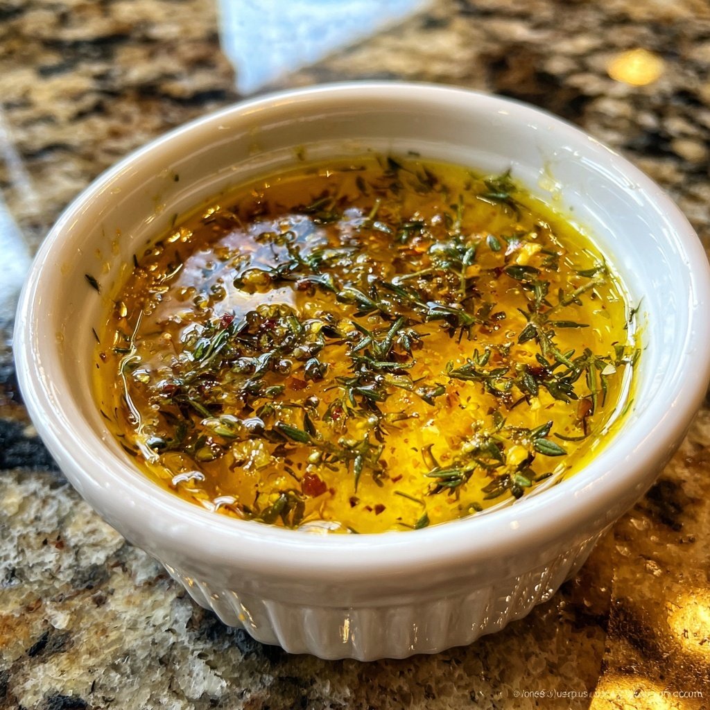 Meyer Zitronen Honig Thymian Vinaigrette